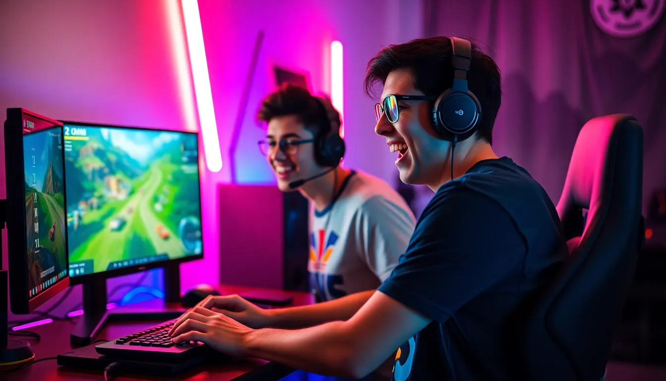 gamer youtubers